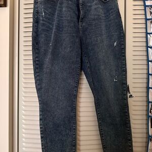 Banana Republic Dark Blue Straight Leg Jeans